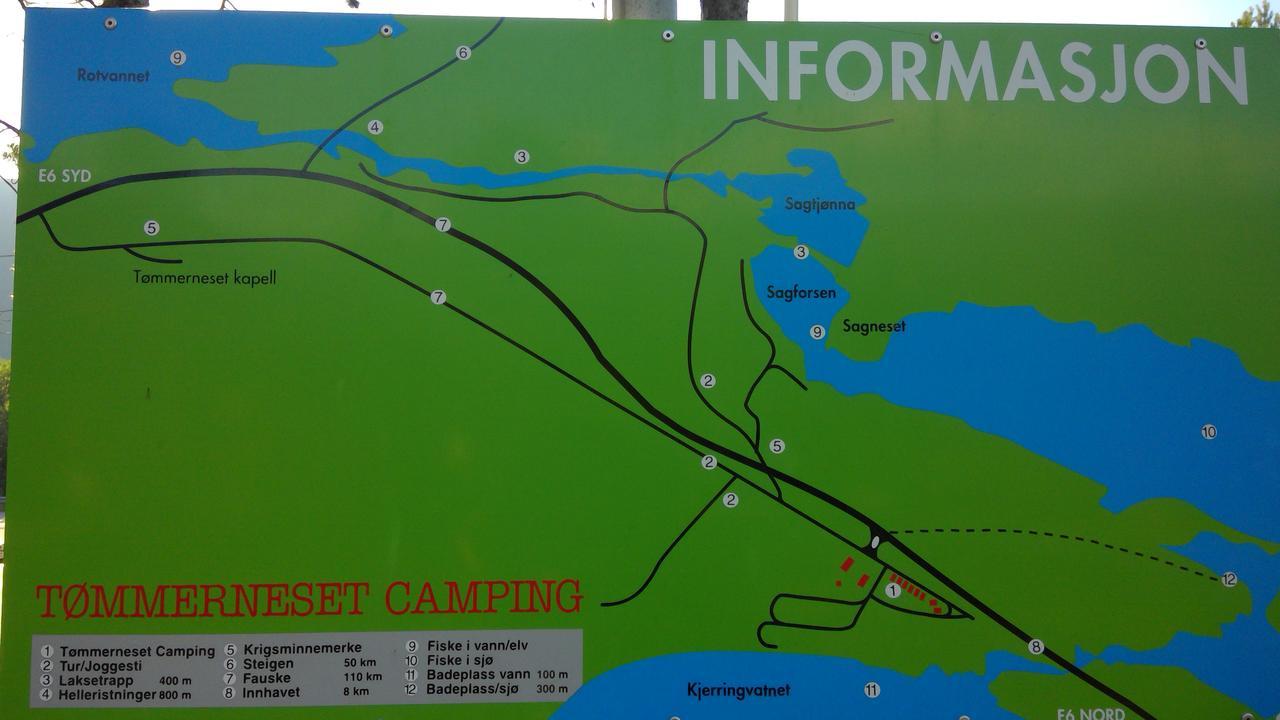 Tommerneset Camping Hotel Innhavet Bagian luar foto